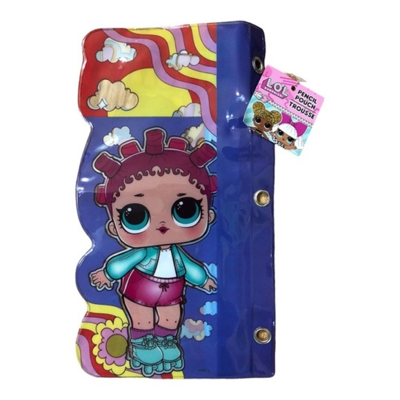 2 pack L.O.L‎ Surprise! super cute pencil pouch case new - Picture 9 of 12